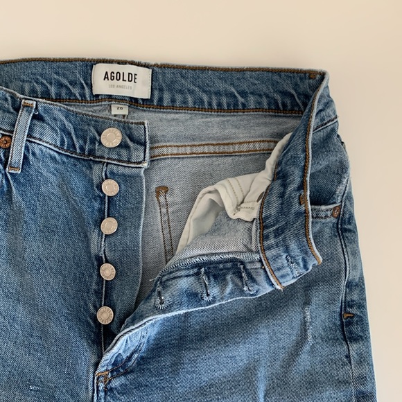 Agolde High Rise Slim Nico Jeans - Picture 2 of 10